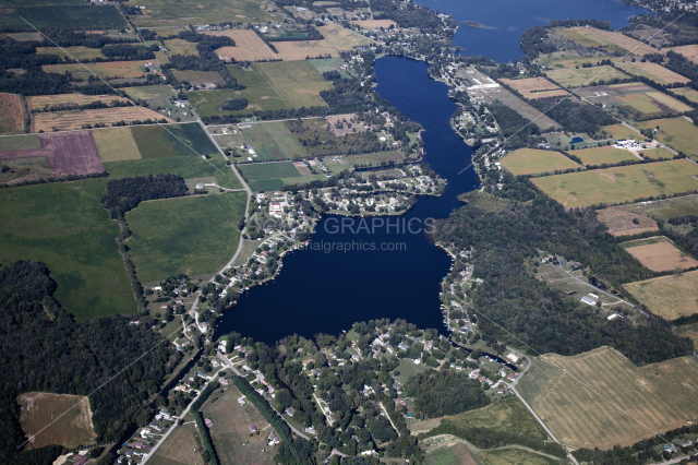Lake Bartholomew in Branch County, Michigan